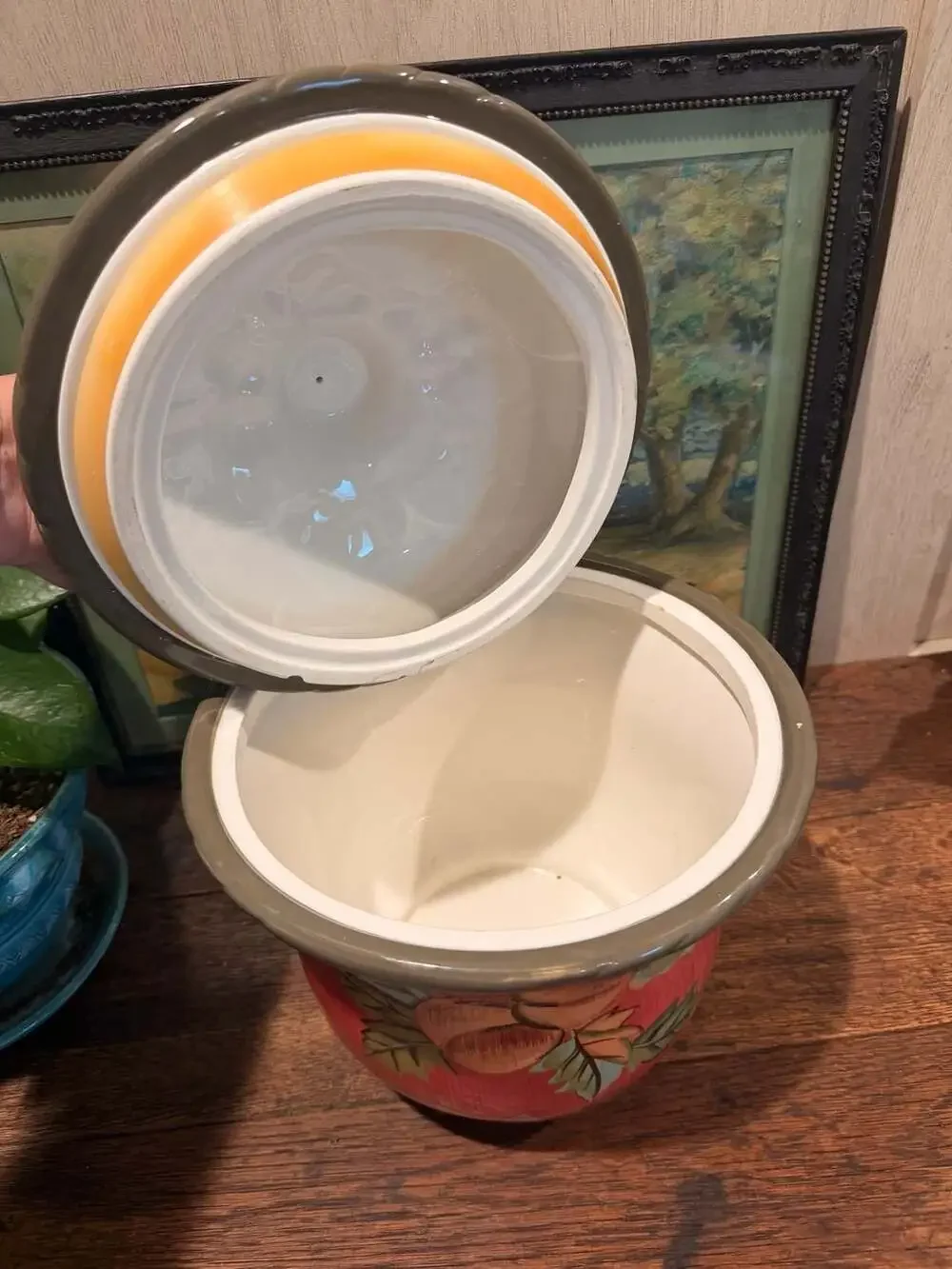 Tracy Porter Octavia Hill Garden Collection Ceramic Cookie Jar with Lid